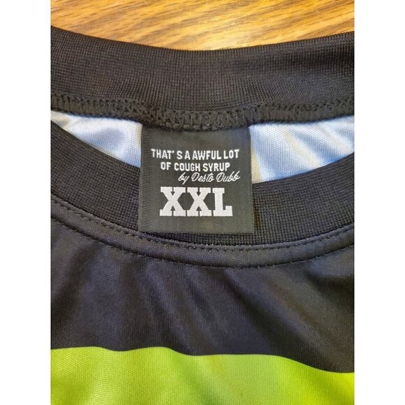 Thats A Awful Lot Of Cough Syrup Men's Sz XXL Moto Style Jersey Shirt Desto Dubb - Picture 2 of 9